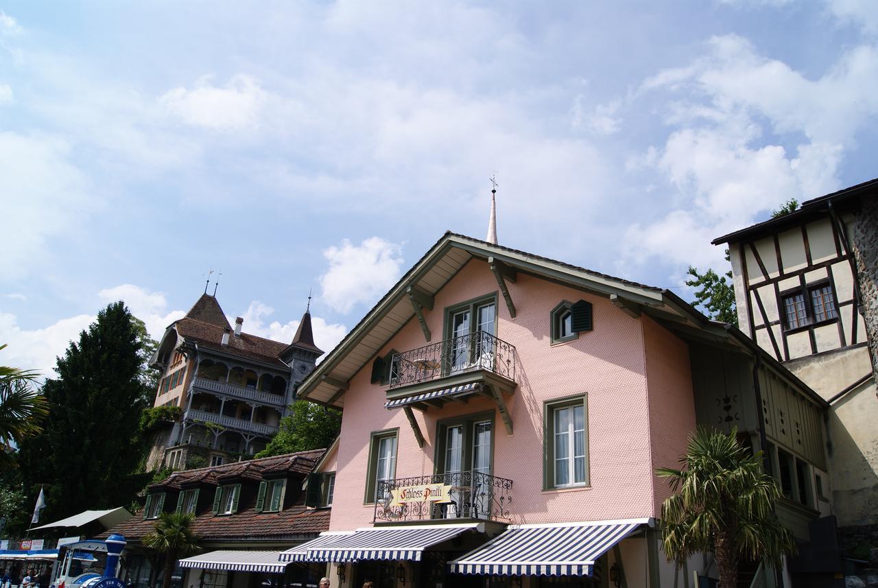 Hotel Schlosspintli Spiez Dış mekan fotoğraf