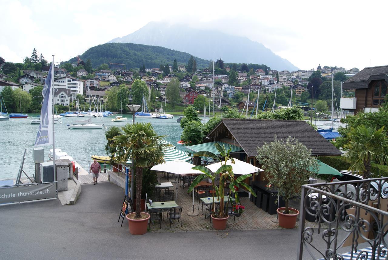 Hotel Schlosspintli Spiez Dış mekan fotoğraf