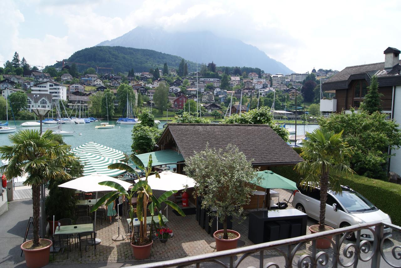 Hotel Schlosspintli Spiez Dış mekan fotoğraf